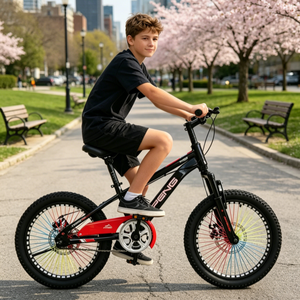 Vélo pour enfants de 3 à 12 ans, idéal pour les sorties en vélo <span class=keywords><strong>et</strong></span> les loisirs en plein air, avec protège-chaîne <span class=keywords><strong>et</strong></span> pédales antidérapantes, cadeau idéal pour les premiers vélos - Product Image 5