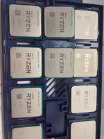 Processeur AMD Ryzen 5 3600X 3500X 3700X, six cœurs, douze threads, 3,6 GHz, 7 nm, 65 W, pour ordinateur de bureau avec socket AM4