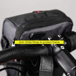 Free sample Waterproof 3L Scooter <b>Folding</b> Bike Balance Front <b>Bag</b> Handlebar <b>Bag</b> Kick Scooters Universal Hard EVA Case - Product Image 3