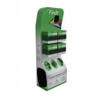 Support d'affichage pour écouteurs Ray Custom, câbles de données Type C, présentoir en carton pour produits électroniques, pour magasin de téléphonie mobile