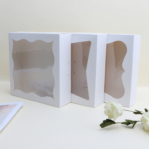 Bán buôn tùy chỉnh thẻ trắng giấy thực phẩm hộp kẹo quà tặng bánh trung thu hộp cho Cookie bánh - Product Image 4