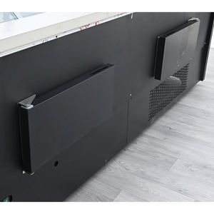 Vitrina Refrigerada de Alta Eficiencia para Carnes y Alimentos, con Compresor, Superficie Plana en Ángulo Recto, para Mostrador de Deli - Product Image 5