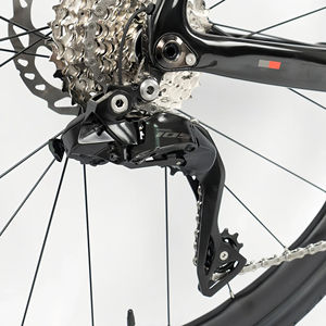 Vélo de route en fibre de carbone pleine, 24 vitesses, CYCLONE-3rd, pneus pliables 700*28C, freins à disque hydrauliques, vélo de course pour hommes, triathlon - Product Image 5