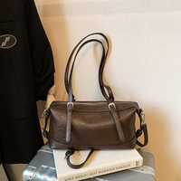 Sac à bandoulière pour femme en PU souple avec logo personnalisé, sangle réglable, idéal pour le quotidien, le shopping, les voyages et les occasions décontractées