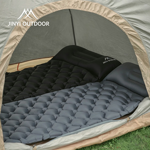 Camping Hiking Tent Self Inflating Air Mattress TPU Ultralight Folding Sleeping Pad with Foot Pump - Product Image 4