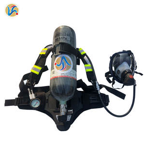 YEAN Penjualan Panas <span class=keywords><strong>Respirator</strong></span> Gas Serat Karbon Portabel Nyaman Untuk Petugas Pemadam Kebakaran Dengan Alarm Suara - Product Image 1