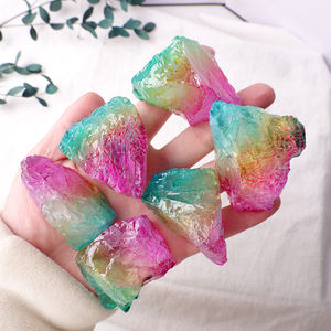 Toptan doğal kristal el sanatları <span class=keywords><strong>Aura</strong></span> ham temizle kuvars kaya kuvars şifa için kaba taşlar şifa dekorasyon - Product Image 4