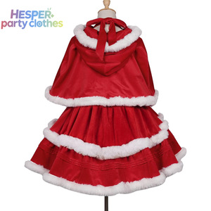 Vestidos Navideños HESPER en Varios Colores para Mujer, Traje con Capa, Vestido Rojo Navideño con Tirantes, Sin Mangas, para Fiesta de Graduación - Product Image 3