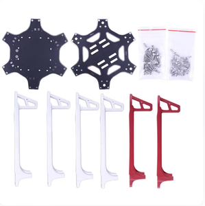 FPV F550 hexa แขน hexacopter PCB Landing gimbal Protector gimbal Protector แผ่นแบตเตอรี่ flamewheel HJ550 Quadcopter unisex - Product Image 2