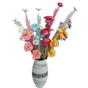 Guirlande de fleurs artificielles Meiyu Craft Flower Factory, décoration de mariage et de maison, en mousse et tissu, multicolores, pour la photographie de mariage - Product Image 5