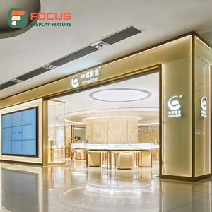 Mostrador de Exhibición de Joyería de Alta Visibilidad con Marco Metálico para Tiendas de Marca - Product Image 5