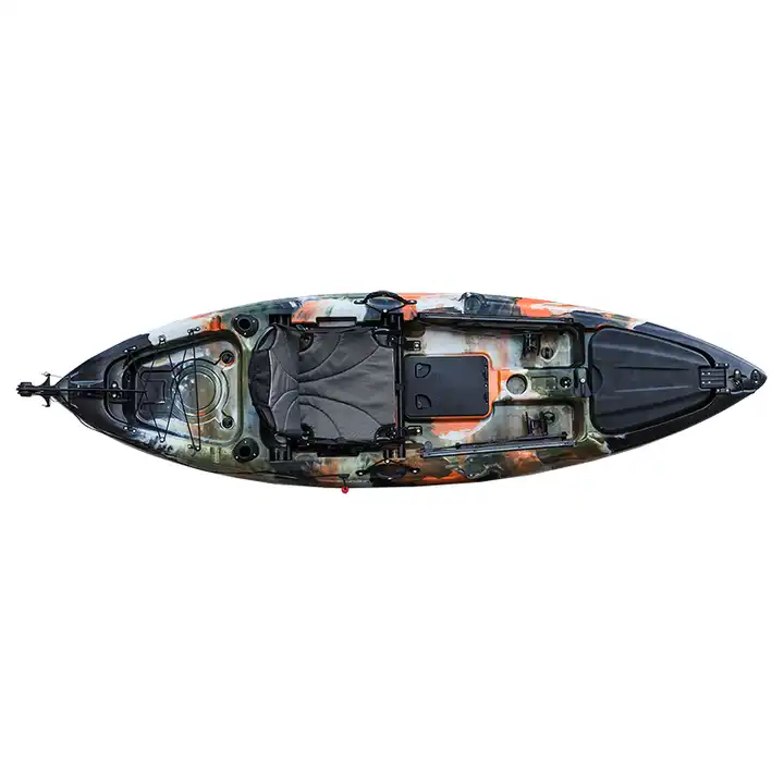 roto molded plastic fishing kayak sit