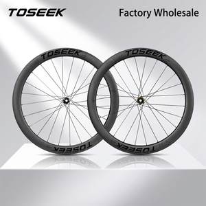 Juego <span class=keywords><strong>de</strong></span> Ruedas <span class=keywords><strong>de</strong></span> Fibra <span class=keywords><strong>de</strong></span> Carbono TOSEEK OEM 700c para Carretera, Freno <span class=keywords><strong>de</strong></span> Disco, Clincher, <span class=keywords><strong>Llanta</strong></span> Ligera <span class=keywords><strong>de</strong></span> Fibra <span class=keywords><strong>de</strong></span> Carbono 38/50/58mm, Radios <span class=keywords><strong>de</strong></span> Acero Inoxidable - Product Image 1