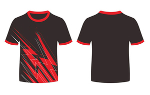 Xinrunjin personnalisable compressé grande taille maillots de sport Logo élégant à manches courtes équipes d'Esports Fitness Clubs d'entreprise - Product Image 5