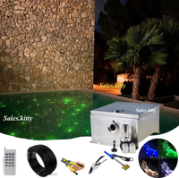 Piscine à fibres optiques étanche, éclairage RGB scintillant, plafond étoilé à fibres optiques, sol étoilé LED sous-marin, piscine à fibres optiques