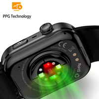 Reloj Inteligente con Bomba de Aire Tipo Air Bag, Pantalla Táctil AMOLED, Asistente de Voz con IA, Control de Música, Resistente al Agua IP68, Caja de Metal