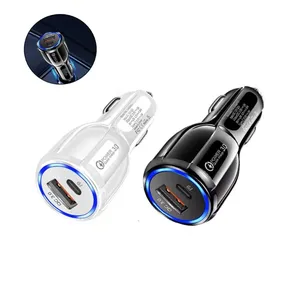 QC3.0 PD cargador de coche USB Universal 3.1A carga rápida adaptador de coche enchufe encendedor de cigarrillos 12V-32V <span class=keywords><strong>para</strong></span> teléfono móvil - Product Image 1