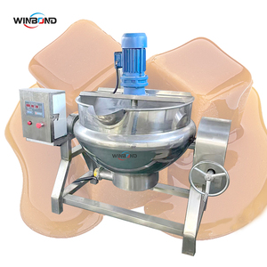 Mezclador planetario industrial de múltiples garras con recipiente encamisado para mezclar pasta de pastel de luna y <span class=keywords><strong>mantequilla</strong></span> de cacahuete - Product Image 2