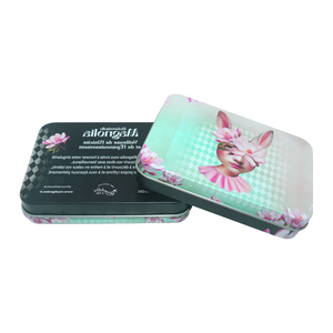 Lata de aceite de grado alimenticio de lujo personalizada, lata de metal, caja de lata de té y café, latas de metal herméticas, bote de forma cuadrada - Product Image 5