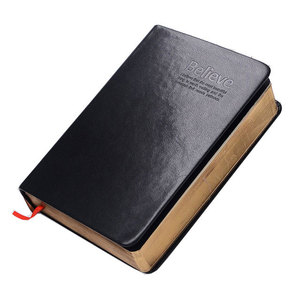 Carnet de notes biblique A5/A6 en similicuir PU super épais, style vintage Phnom Penh, à feuilles mobiles, reliure sans fil - Product Image 6