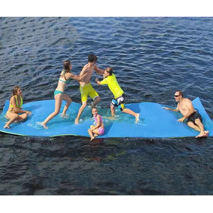 Oem Giao hàng nhanh nổi Pad 3 lớp dày bọt <span class=keywords><strong>Float</strong></span> Mat Hồ bơi hồ - Product Image 3