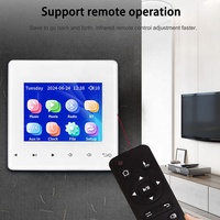 Mini 4*20W Stereo Ses Müzik Paneli Arka Plan Müziği Ana Sistem Otel Radyosu AUX FM Duvar İçi Ses Amplifikatörü Akıllı Ev