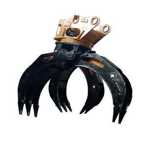 Precio de fábrica OEM Excavadora Accesorios Log <span class=keywords><strong>Grab</strong></span> Demolición Acero Chatarra Pinza Madera giratoria hidráulica - Product Image 2