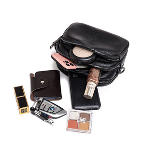 <span class=keywords><strong>Borsa</strong></span> a Mano Piccola da Donna 2026 Nuovo Arrivo Trendy Minimalista in Vera Pelle Morbida a <span class=keywords><strong>Tracolla</strong></span> con <span class=keywords><strong>Tre</strong></span> <span class=keywords><strong>Scomparti</strong></span> - Product Image 3