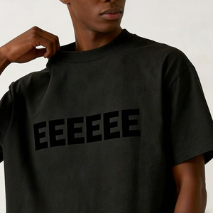 T-shirt ESS da uomo con scritta <span class=keywords><strong>GOD</strong></span> a doppia linea, a maniche corte, vestibilità ampia, 100% cotone 260g, tinta unita - Product Image 4