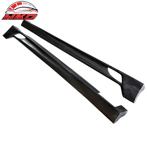 Fits for Acura TSX 2004-2008 Side Skirts Unpainted Black - Product Image 3