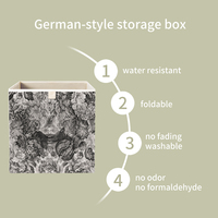 Vente en gros de nouvelles tendances diviseurs de tiroir organisateur sous le bureau tiroir organisateur combinaison stockage impression pliable cube de rangement