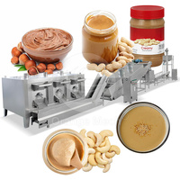 Machines de fabrication de pâte d'arachide Fabricant de ligne de traitement du beurre d'arachide Sesame Tahini