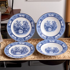 Ensemble de tasses à thé et soucoupes en céramique de style chinois exquis, résistant à la chaleur, avec tasse à café et assiette, coffret cadeau - Product Image 1