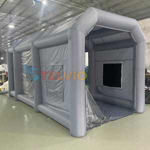 Cabina de Pintura Portátil para Autos, Cubierta Inflable para Autos, Cabina de Pintura Móvil, Carpa Inflable para Pintar - Product Image 2