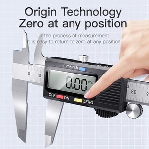 Calibrador de precisión deslizante KS-905100 de 100/150/200/300 mm, calibrador <span class=keywords><strong>Vernier</strong></span> de acero, <span class=keywords><strong>plástico</strong></span>, acero inoxidable endurecido, eléctrico - Product Image 4