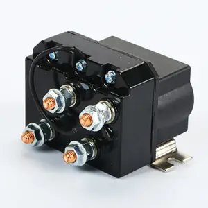 Mesin Derek DC AMPS DC Otomatis 250A Relai SOLENOID Pembalik 12V CONTACTOR