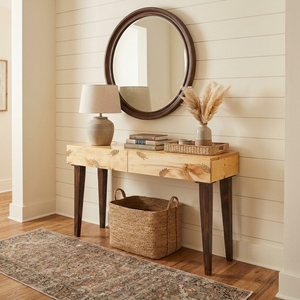 Une table console avec tiroirs est idéale pour les chambres d'hôtel, les salons d'affaires et les salons, alliant fonctionnalité et style. - Product Image 5