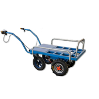 Chariot à main électrique à 3 roues 1500W pour la montée en pente, usage agricole, verger, domestique, avec bac de chargement amovible, chariot de transport électrique
