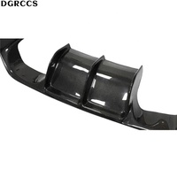 Pour BMW M3 M4 F80 F82 2014-2018 V style fibre de carbone lèvre arrière diffuseur arrière lèvre de pare-chocs