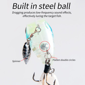 Señuelo de Pesca de Superficie Estilo Japonés, Doble Sección, Tipo Z, Mini Crankbait, para Pesca de Lubina - Product Image 3