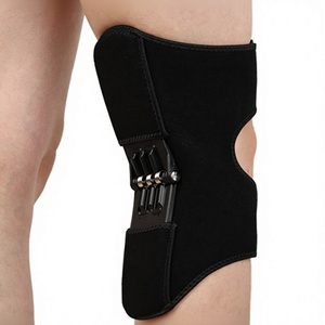 Al por mayor Rodillera de poliéster grueso con refuerzo de protección profesional y soporte estabilizador de articulación con muelles, y coderas - Product Image 2