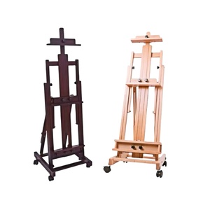 Giá vẽ gỗ Beech khung H có khay đựng đồ lớn hơn dành cho tranh sơn dầu nghệ sĩ <span class=keywords><strong>2025</strong></span> - Product Image 2