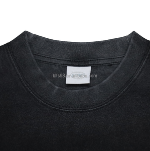 Camiseta de Algodón y Poliéster con Logotipo Digital Serigrafiado Personalizado, Camiseta para Hombre de Talla Grande, Camiseta Lisa al por Mayor para Hombre - Product Image 5