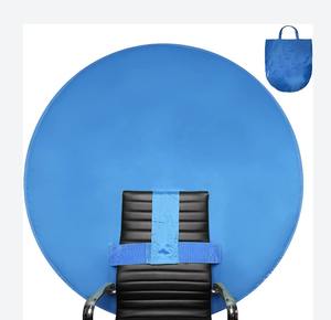 Ventes chaudes Écran vert portable de 110 cm, écran vert réversible, studio pliable, écran vert pour webcam, toile de fond - Product Image 3