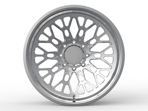 Jantes Forgex <span class=keywords><strong>CREDO</strong></span> forgées, polies, à rebord profond, chromées, en alliage forgé pour camion Ford Silverado 1500 2500 3500 Ram 8x165.1 8x180 - Product Image 1