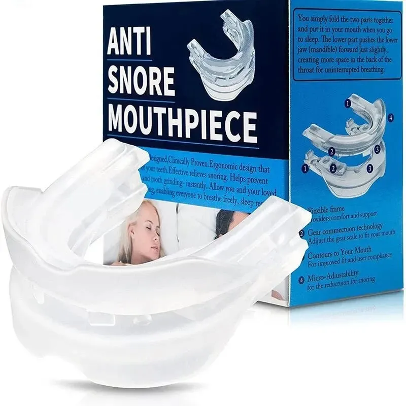 New Products Anti Snoring Mouth Guard Anti-Grinding Devices Comfortable Snoring Solution for Night's Sleeping