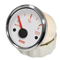 Indicateur de jauge de niveau de réservoir d'eau 12V 24V 52mm(2 ") Signal 0-190ohm pour bateau RV camping-car camion Auto véhicules marins