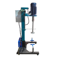 Mélangeur de dispersion de peinture à base d'eau à grande vitesse 2.2KW Mélangeur de dispersion de peinture à l'huile à vitesse variable pour pâte de couleur