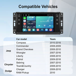 Reproductor de Navegación para Auto Rhythm de 7 Pulgadas con Transmisión de YouTube y Mirror Link, Carplay Inalámbrico y Android Auto - Product Image 2