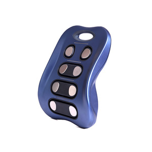 Medgen Lumbar Massager Back Health Cushion Vibration <b>Heat</b> Therapy <b>USB</b> Rechargeable Timing Function Office Seat Support - Product Image 2